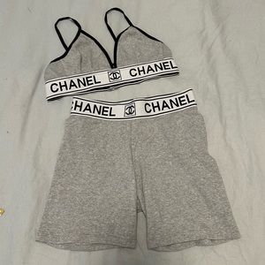 CC bralette short set